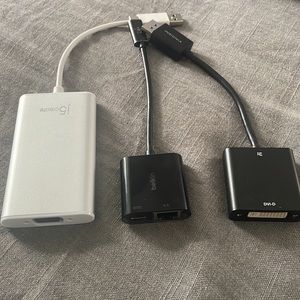 J5create, Insignia and Belkin adapters.